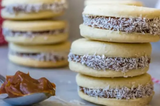 alfajor de almidon de maiz